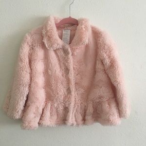 ❄️MINI B faux fur coat